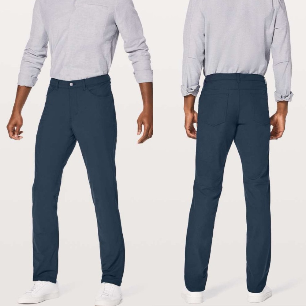 lululemon‎ Men’s ABC Pant Classic True Navy Sz 34